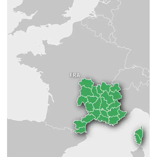 Carte TOPO France V6 Pro Sud-Est Garmin officielle