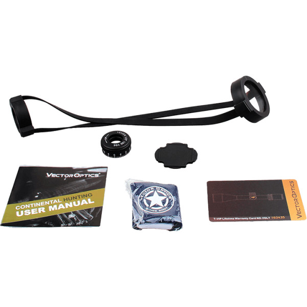 Lunette Vector Optics Continental X8 1-8x24 ED SFP réticule 4