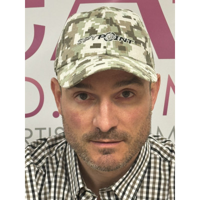 Casquette SPYPOINT GREY officielle LIV GRATIS - Dressage pour Chiens Courants & pour Chiens d'Arrêts - Repérage GPS Localisatio