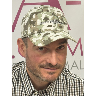 Casquette SPYPOINT GREY officielle LIV GRATIS - Dressage pour Chiens Courants & pour Chiens d'Arrêts - Repérage GPS Localisatio