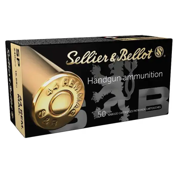 1000 CARTOUCHES SB 44 REM. MAG. SP 15,55g LIV GRATIS