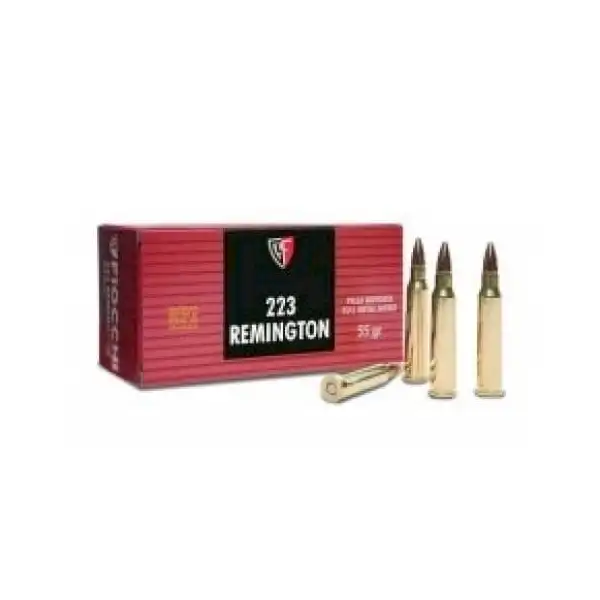 1000 munitions Fiocchi .223 Rem 55 grs FMJ – Boîtes de 50