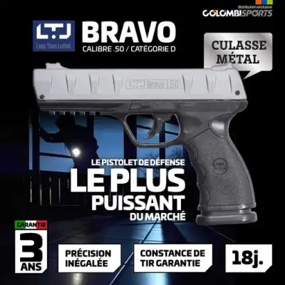 PISTOLET LTL BRAVO CO2 CAL 50