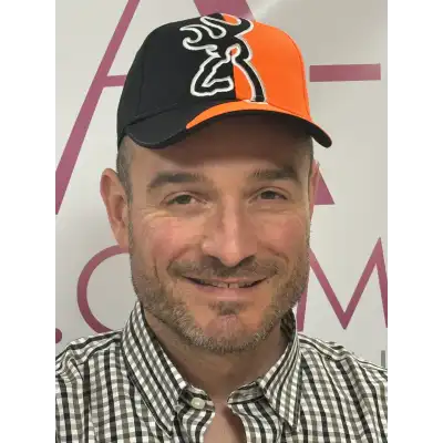 Casquette de chasse Browning Half Blaze noire et orange