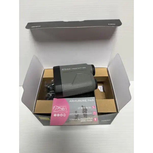 Télémètre Nikon Prostaff 1000 – Précision jusqu’à 900 mètres