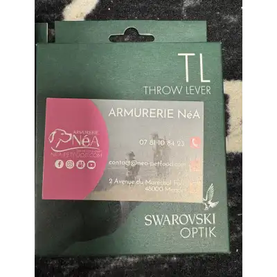 Swarovski levier de grossissement Throw Lever TL – rapidité et précision