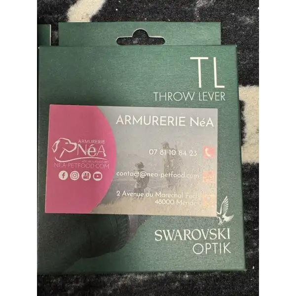 Swarovski levier de grossissement Throw Lever TL – rapidité et précision