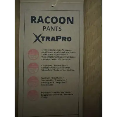 Pantalon Track Racoon Winchester pour le traqueur et le bécassier LIV GRATIS