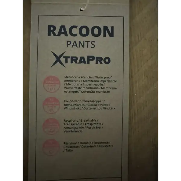 Pantalon Track Racoon Winchester pour le traqueur et le bécassier LIV GRATIS