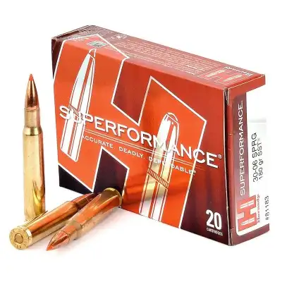 BALLES HORNADY 30-06 SPRINGFIELD SUPERFORMANCE SST 81183 – PUISSANCE ET EXPANSION CONTRÔLÉE