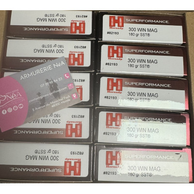BALLES HORNADY 300 WIN. MAGNUM SUPERFORMANCE SST 82193