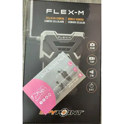 Spypoint Flex M avec Carte SD, Antenne 4G et Casquette