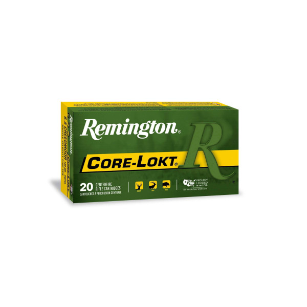 20 munitions Remington Core-Lokt 6.5 Creedmoor 140 gr