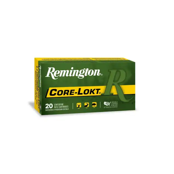 20 munitions Remington Core-Lokt 6.5 Creedmoor 140 gr
