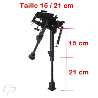 SNIPER ROSSI 17HMR + BIPIED + LUNETTE 3-9X40 + MDS + SNAKE