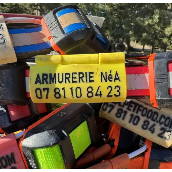 Attache antenne collier GARMIN personnalisé