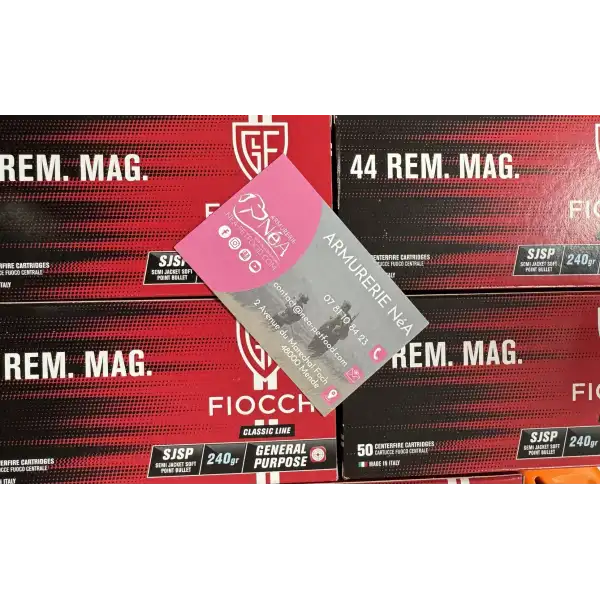 Fiocchi 44 MAGNUM SJSP 240 grains