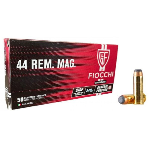 Fiocchi Calibre 44MAG SJSP 240GR Livraison offerte