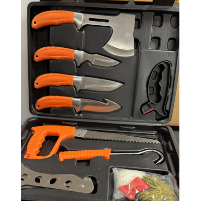 Set de Couteaux de Dépeçage Professionnel Spécial Chasse et Boucherie Set de Couteaux de Dépeçage Professionnel Spécial Chasse et Boucherie
