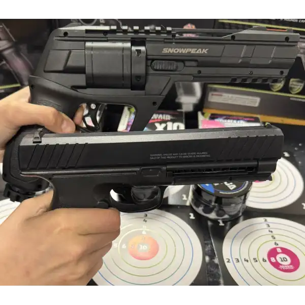 REVOLVER CP300 C50 13 JOULES VS VESTA DEFENSE PDW50