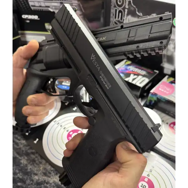 REVOLVER CP300 C50 13 JOULES VS VESTA DEFENSE PDW50
