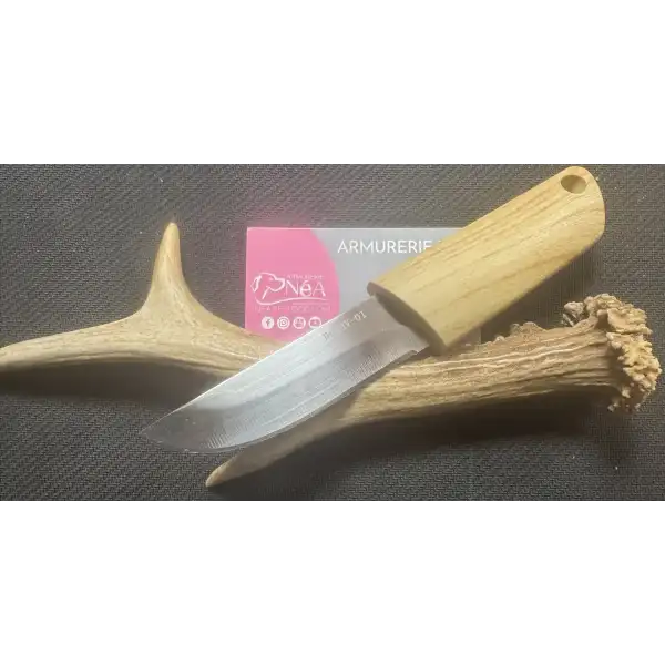 Couteau traditionnel de plein air type Finlandais