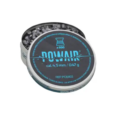 PLOMBS PLATS POWAIR C4.5 X 500 carabine 4.5 LIV OFFERTE