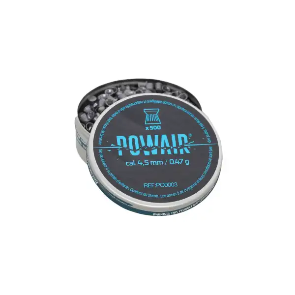 PLOMBS PLATS POWAIR C4.5 X 500 carabine 4.5 LIV OFFERTE