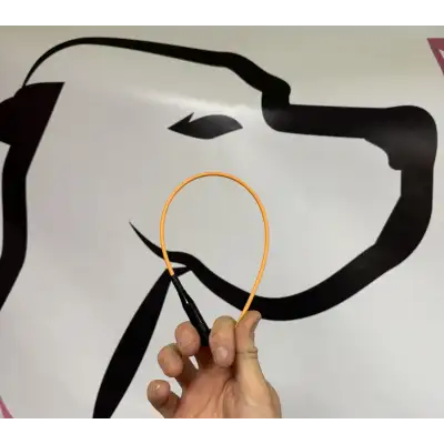 Antenne souple orange compatible avec les centrales garmin alpha