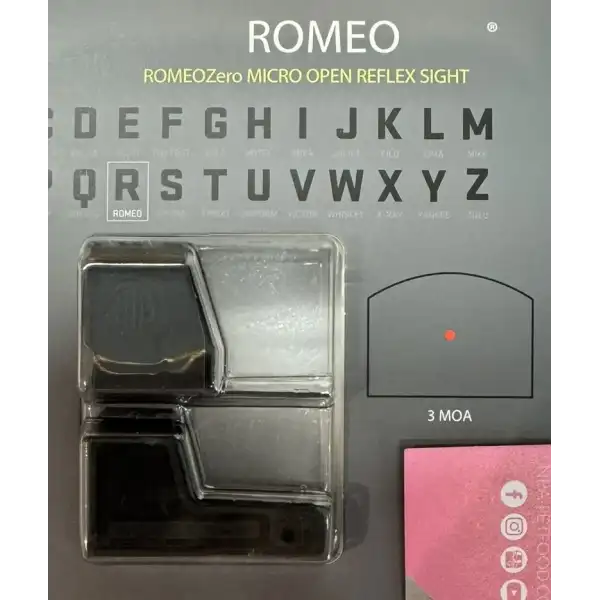 Viseur point rouge Roméo Zéro 3 MOA SIG SAUER 1x24mm