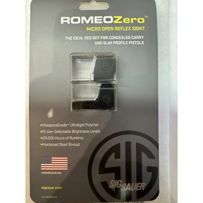 Viseur point rouge Roméo Zéro 3 MOA SIG SAUER 1x24mm