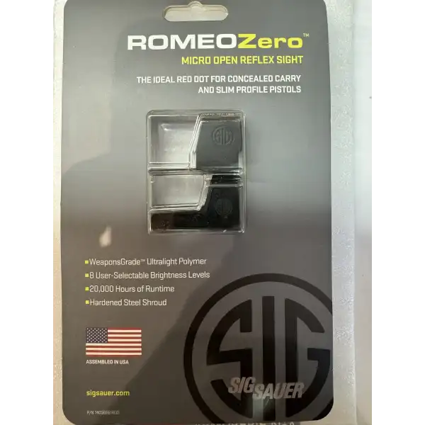 Viseur point rouge Roméo Zéro 3 MOA SIG SAUER 1x24mm