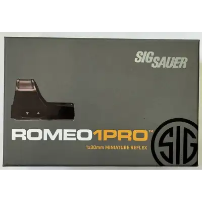 SIG SAUER ROMEO1PRO 3MOA – VISEUR POINT ROUGE