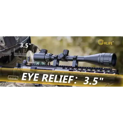 CVLIFE 6-24x50 AO Lunette de Tir pour la Chasse