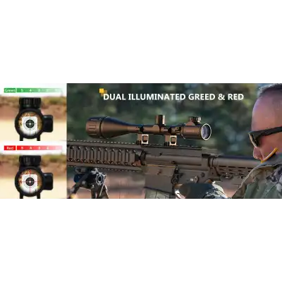 CVLIFE 6-24x50 AO Lunette de Tir pour la Chasse