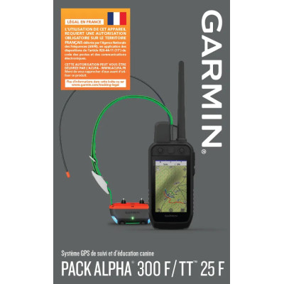 Alpha 300 TT25 Garmin + Carte France – Livraison Gratuite