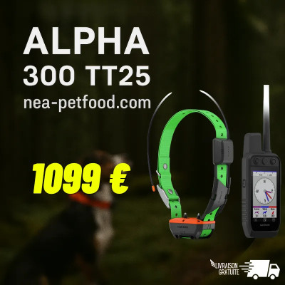 Alpha 300 TT25 GARMIN avec carte France détaillée LIV GRATIS