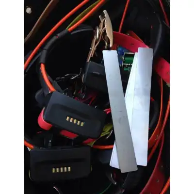 Tige / Plaque de renfort pour collier Garmin T5 TT10 TT15 DC50