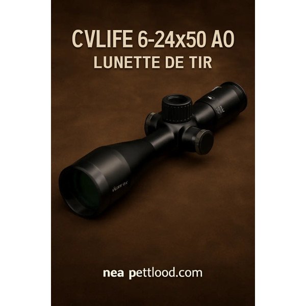 CVLIFE 6-24x50 AO Lunette de Tir Livraison Offerte