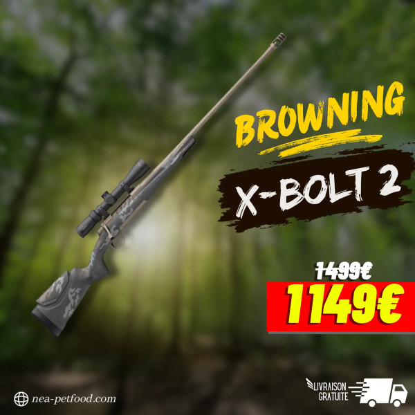 X-BOLT 2 DISTANCE VARITECH BLACK ADJUSTABLE THREADED CAL 30.06