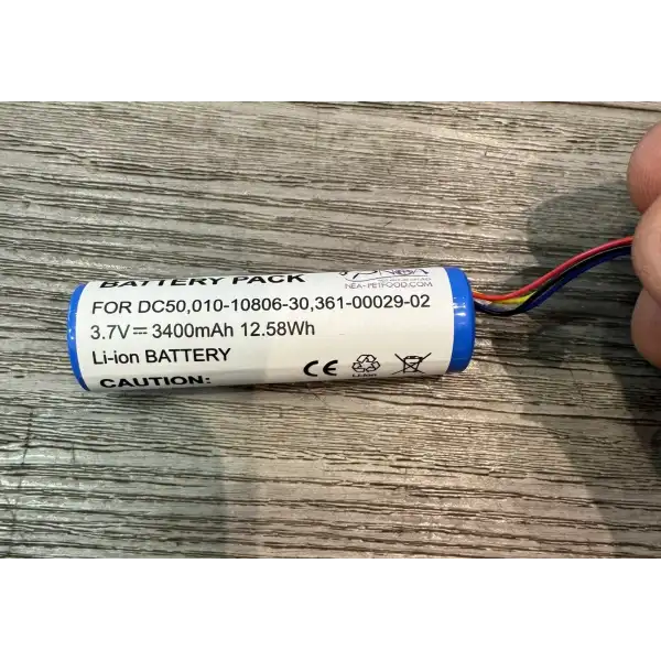 Batterie pour collier GARMIN TT15 compatible DC50 T5 TT15 TT15