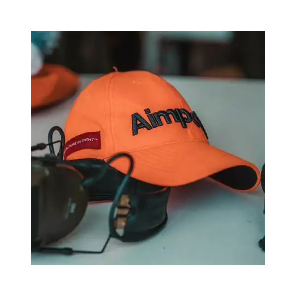 CASQUETTE ORANGE FLUO AIMPOINT