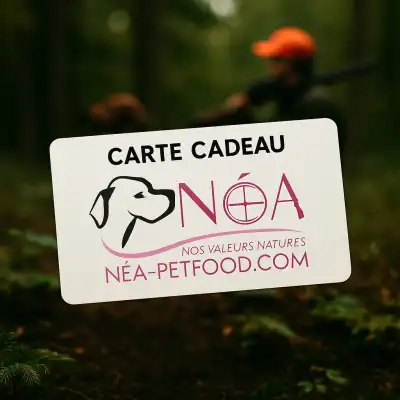 Carte cadeau NEA-Petfood – Liberté de choix offerte