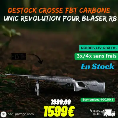 DESTOCK CROSSE FBT CARBONE UNIC REVOLUTION POUR BLASER R8
