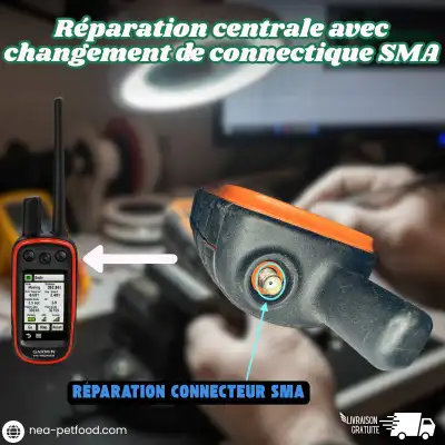 Réparation Centrale changement connectique SMA