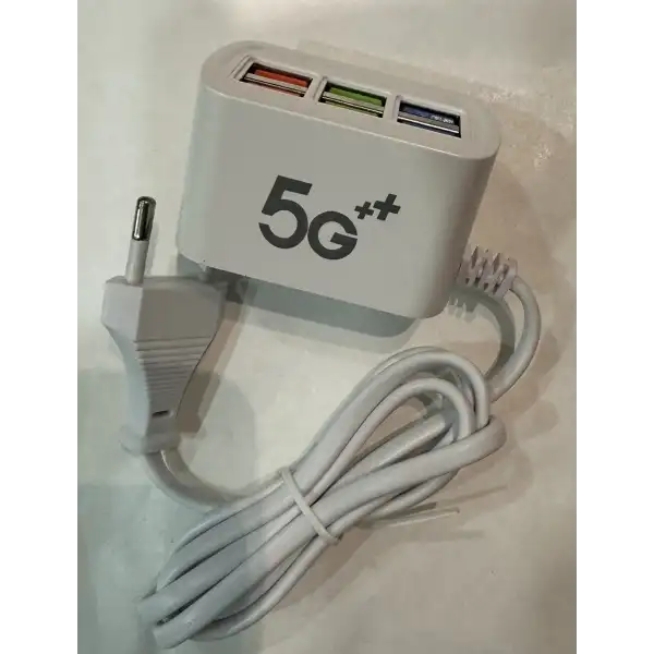 Chargeur avec prise murale 6 ports USB collier TT25