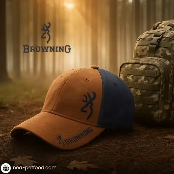 Casquette Browning modèle Sean Navy/Brown LIV GRATIS