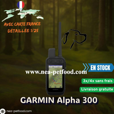 GARMIN Alpha 300 avec carte France détaillée 1/25