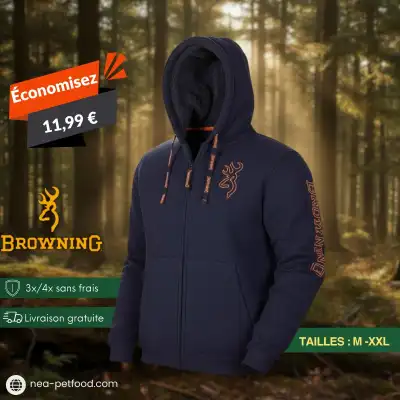 Sweat zippé chaud Snapshot Browning LIV OFFERTE