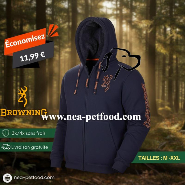 Sweat zippé chaud Snapshot Browning LIV OFFERTE